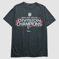Atlanta Falcons Reebok 2010 T-Shirt - Black Vintage cheap