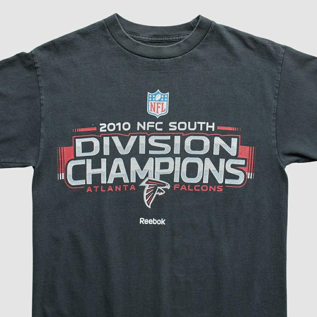 Atlanta Falcons Reebok 2010 T-Shirt - Black Vintage cheap