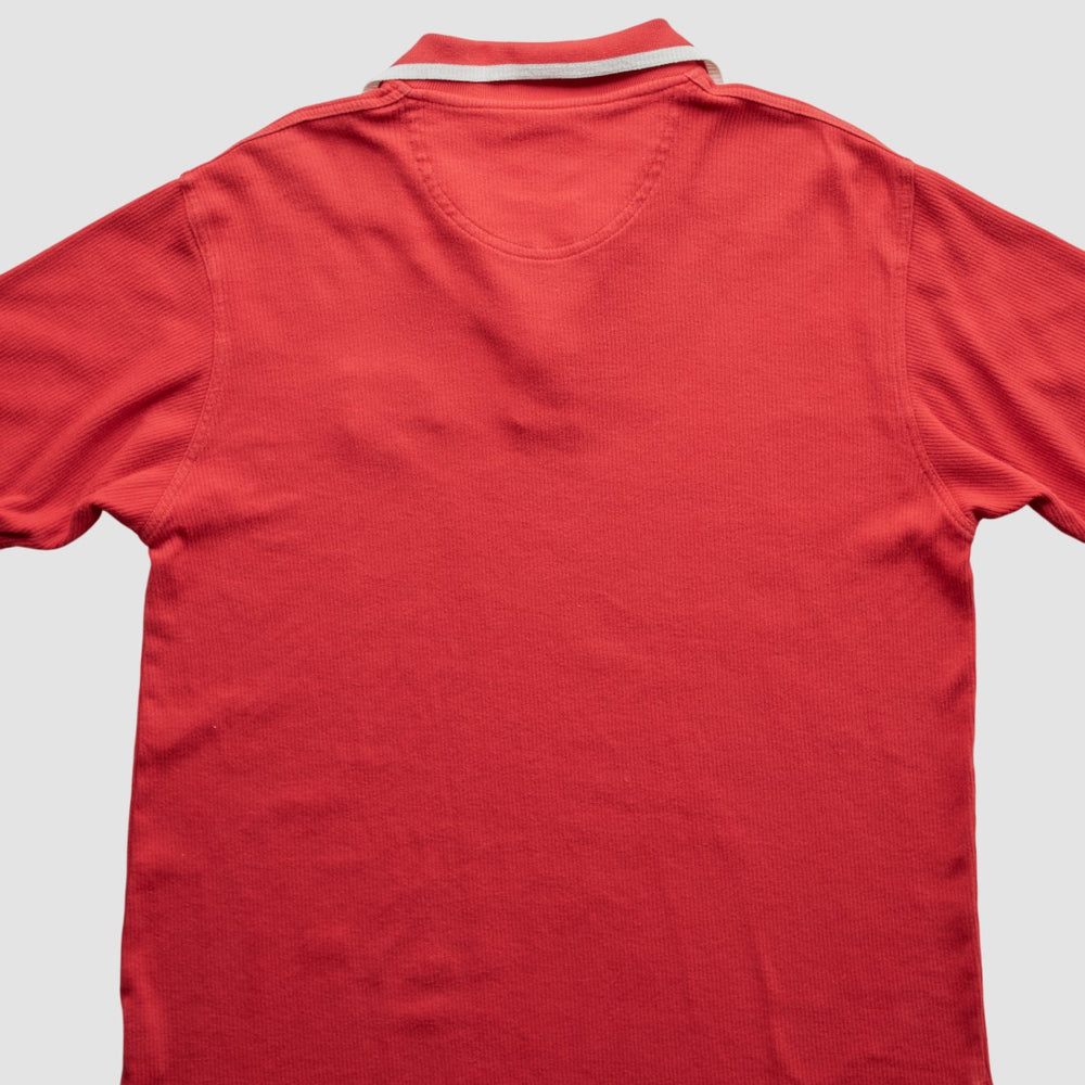 Tampa Bay Buccaneers Lee Apparel 90s Polo - Red Vintage discount