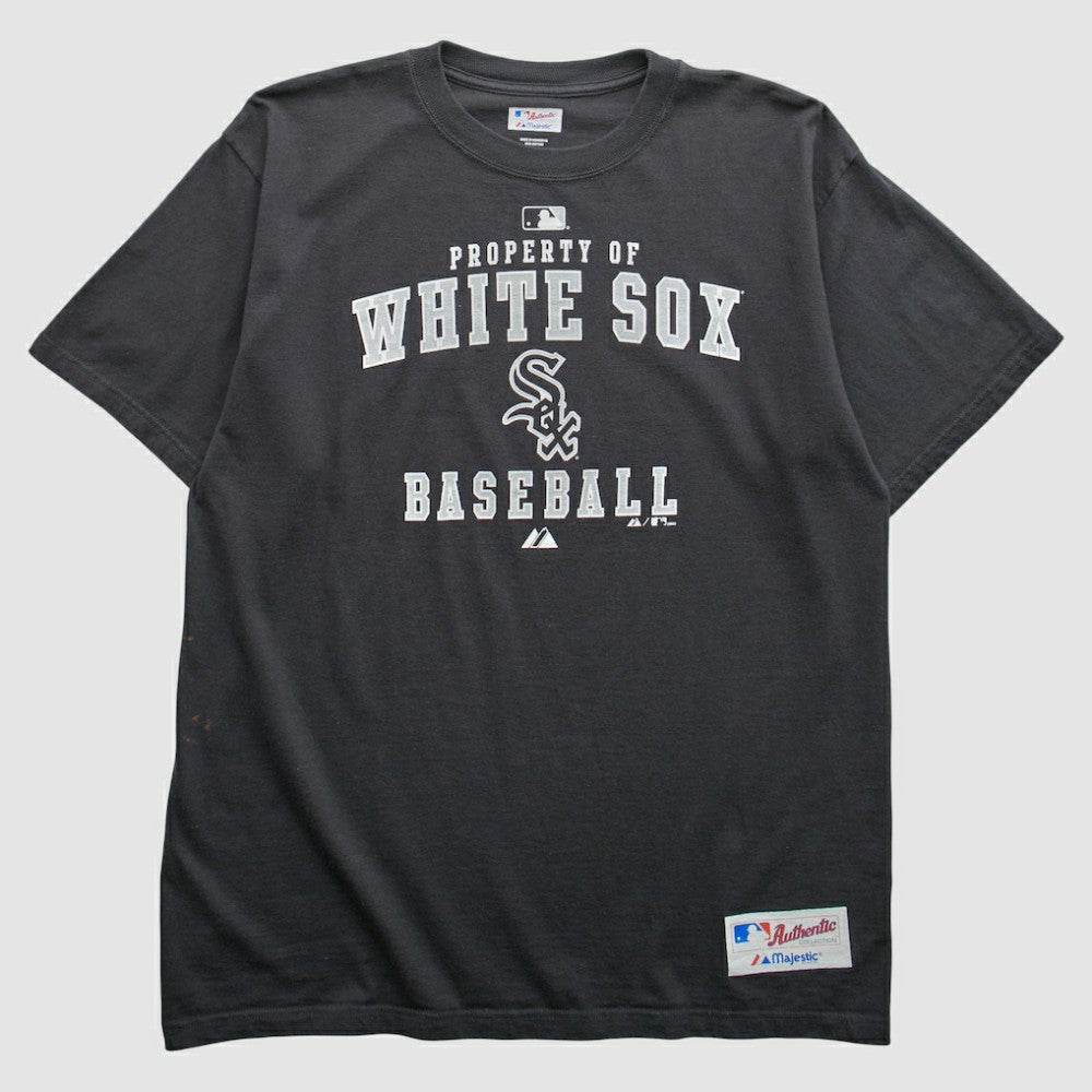 Chicago White Sox Majestic 2009 T-Shirt - Black Vintage