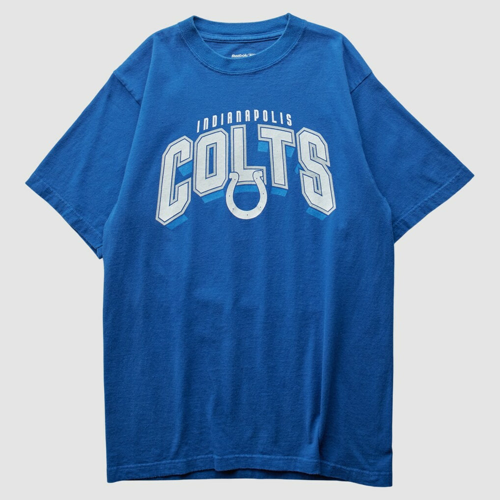 Indianapolis Colts Reebok 2000s T-Shirt - Blue Vintage for sale
