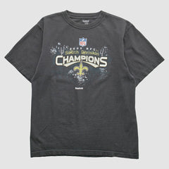 New Orleans Saints Reebok 2009 T-Shirt - Black Vintage online
