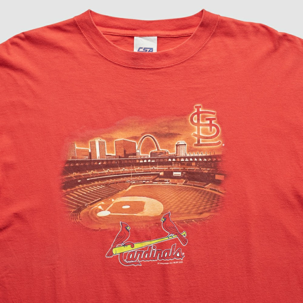 St. Louis Cardinals CSA 2005 T-Shirt - Red Vintage