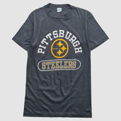 Pittsburgh Steelers Champion 80s T-Shirt - Gray Vintage outlet