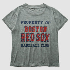 Boston Red Sox 80s T-Shirt - Heather Gray Vintage