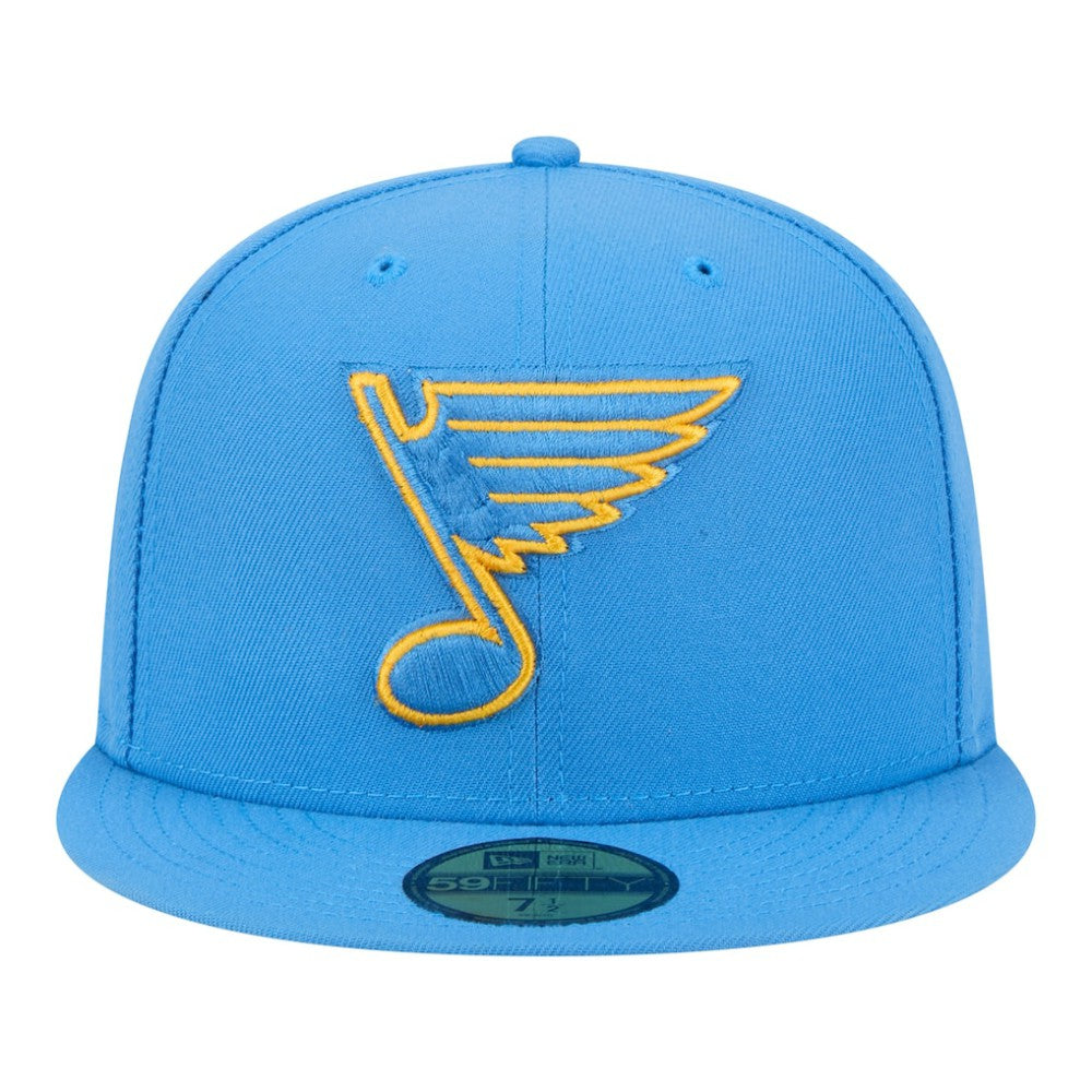 St. Louis Blues New Era Core 59FIFTY Fitted Hat Light Blue