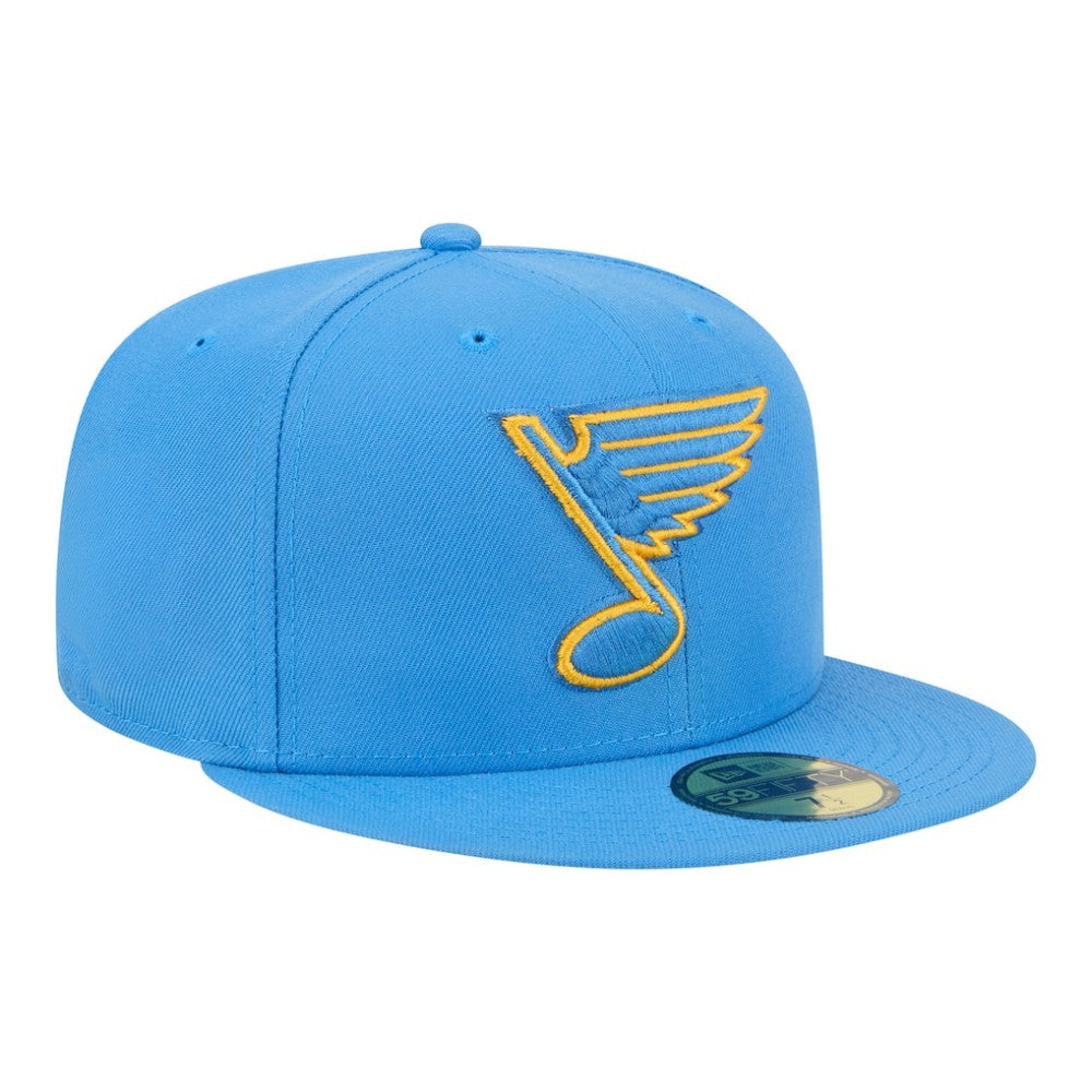 St. Louis Blues New Era Core 59FIFTY Fitted Hat Light Blue