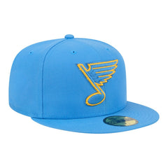St. Louis Blues New Era Core 59FIFTY Fitted Hat Light Blue