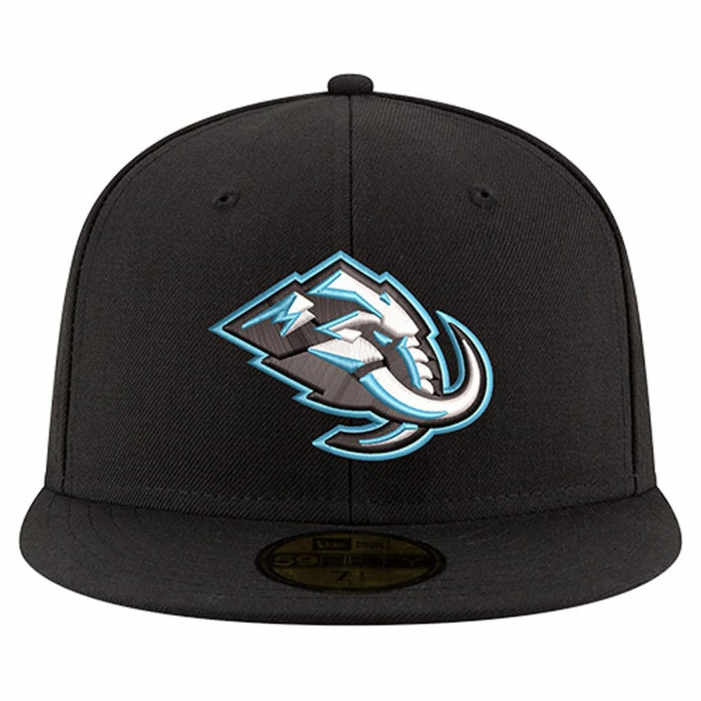 Utah Mammoth New Era Core 59FIFTY Fitted Hat Black