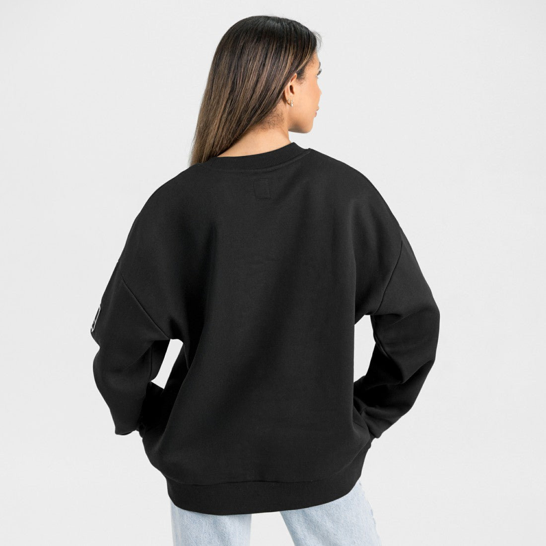 Tampa Bay Buccaneers Gameday Couture Women's Oversized Victory Lane Black Label Premium Fleece Sweatshirt - Black on sale