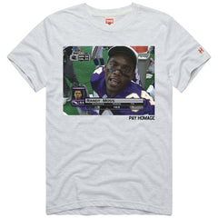Randy Moss Minnesota Vikings Homage Unisex Pay Homage Tri-Blend T-Shirt - Ash on sale