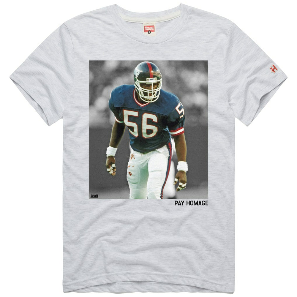 Lawrence Taylor New York Giants Homage Unisex Pay Homage Tri-Blend T-Shirt - Ash online