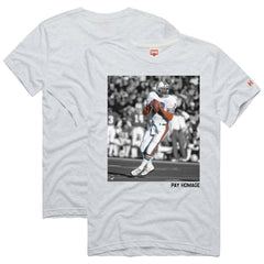 Dan Marino Miami Dolphins Homage Unisex Pay Homage Tri-Blend T-Shirt - Ash cheap