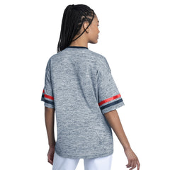 Cleveland Guardians G-III 4Her by Carl Banks Women's Off-Season Oversized Top - Navy