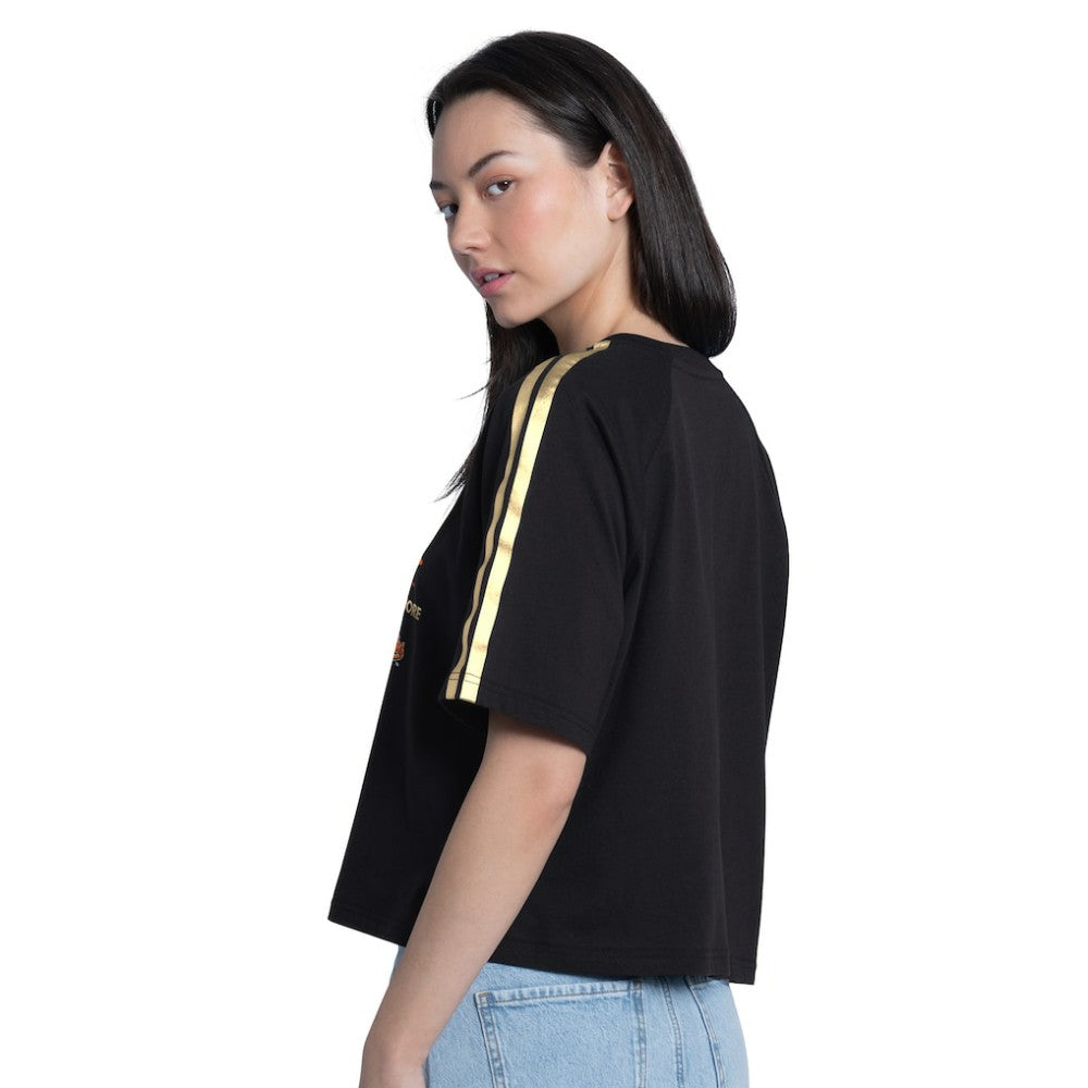 Baltimore Orioles G-III 4Her by Carl Banks Women's Classic Play Cropped T-Shirt - Black