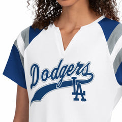 Los Angeles Dodgers Starter Women's Game On Notch Neck T-Shirt - White