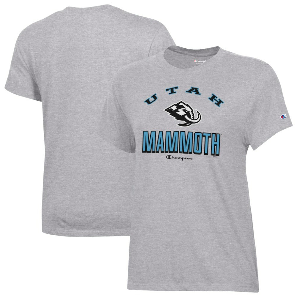 Utah Mammoth Champion Women's Core T-Shirt Gray