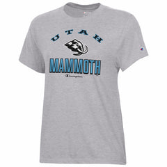 Utah Mammoth Champion Women's Core T-Shirt Gray
