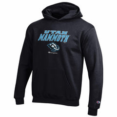 Utah Mammoth Champion Youth Eco Powerblend Hoodie Black