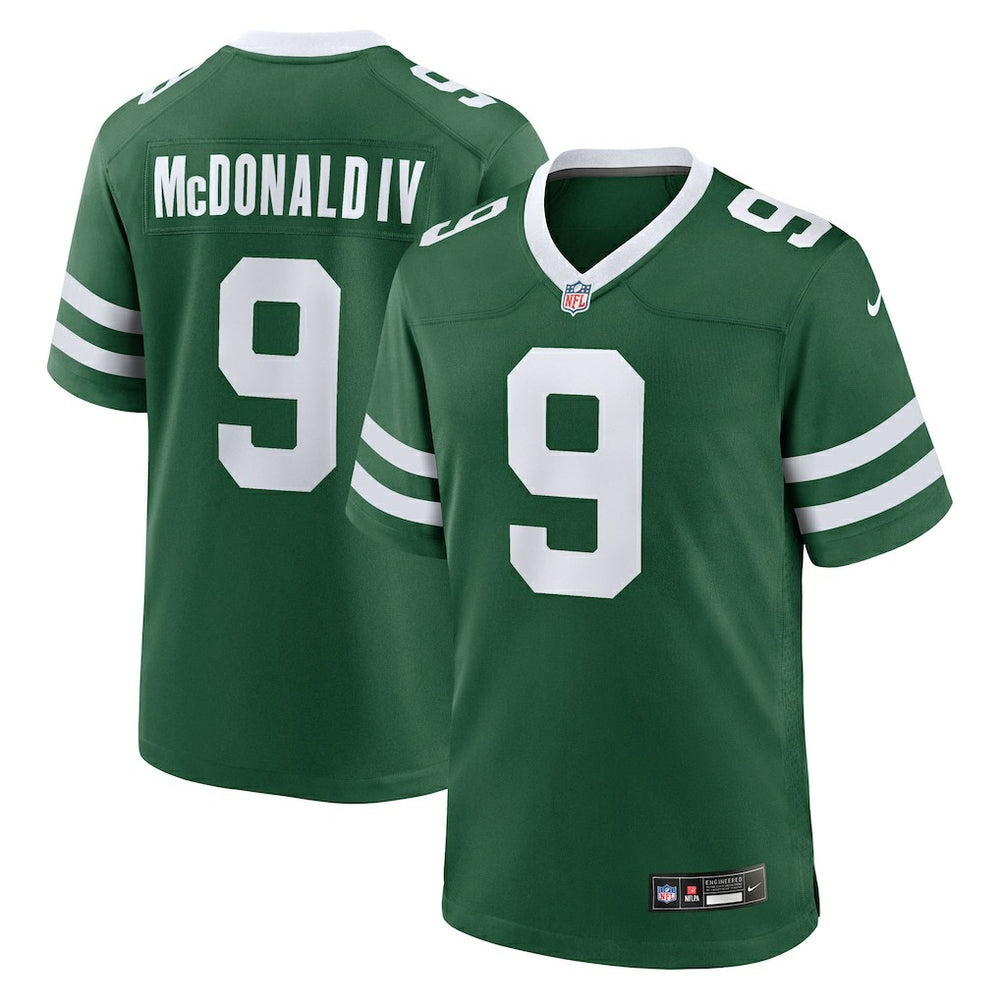 Will McDonald IV New York Jets Team Game Jersey - Legacy Green | Nike for sale