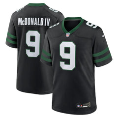 Will McDonald IV New York Jets Alternate Game Jersey - Legacy Black | Nike sale