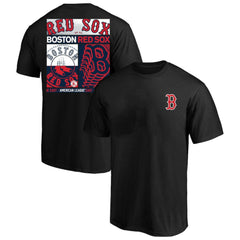 Boston Red Sox Profile Big & Tall Two-Sided Graphic T-Shirt - Black