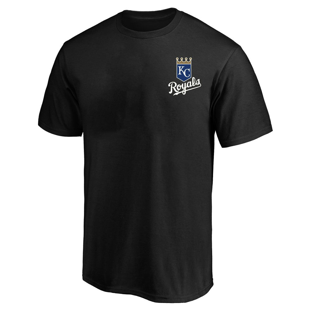 Kansas City Royals Profile Big & Tall Two-Sided Graphic T-Shirt - Black