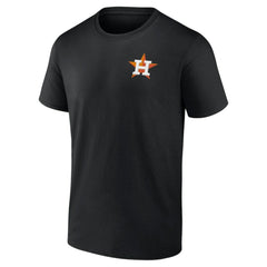 Houston Astros Profile Big & Tall Two-Sided Graphic T-Shirt - Black