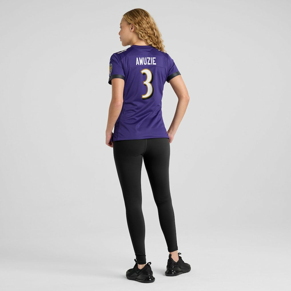 Chidobe Awuzie Baltimore Ravens Women's Team Game Jersey - Purple | Nike sale