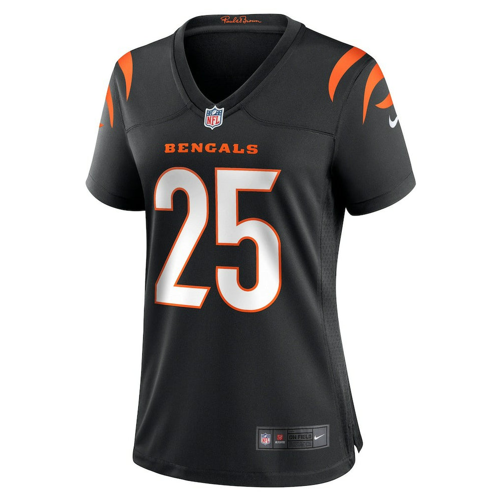 Tahj Brooks Cincinnati Bengals Women's Team Game Jersey - Black | Nike sale
