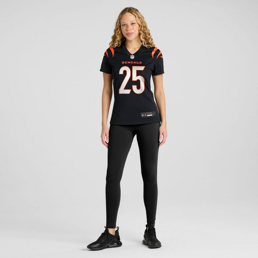 Tahj Brooks Cincinnati Bengals Women's Team Game Jersey - Black | Nike sale