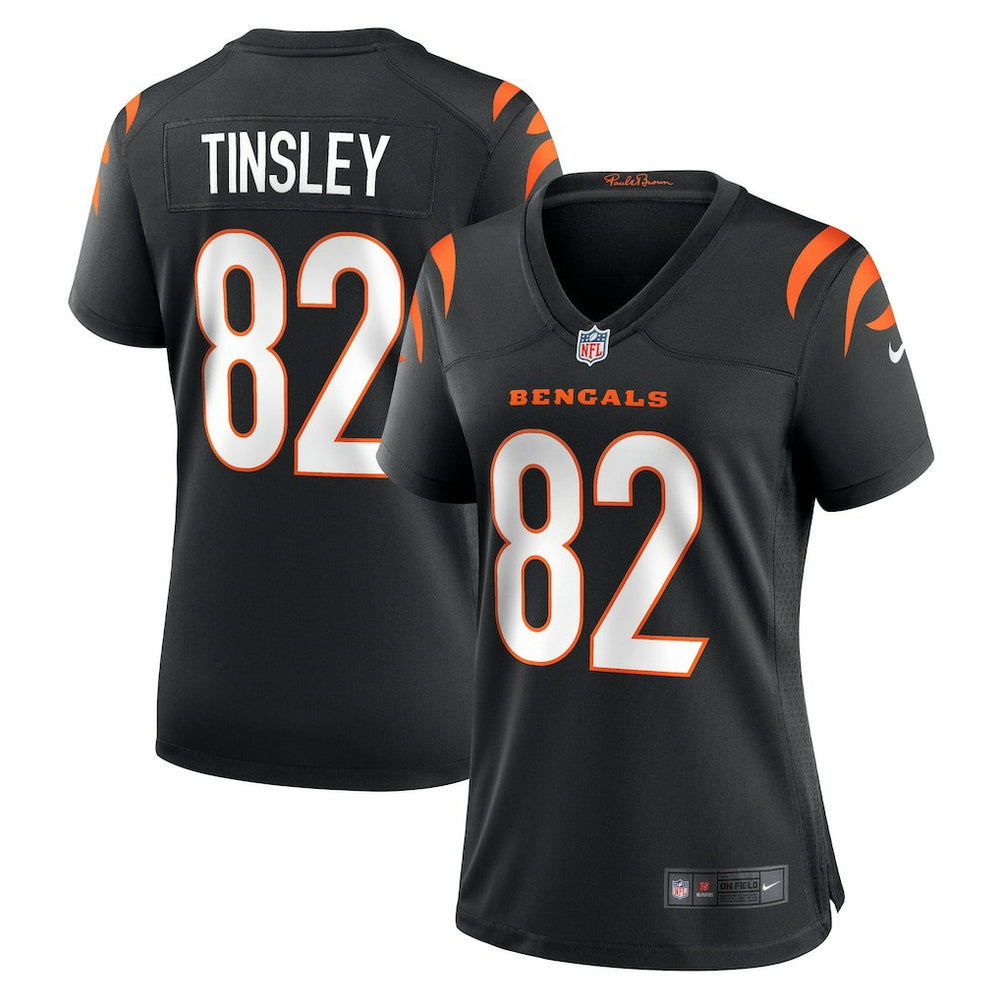 Mitchell Tinsley Cincinnati Bengals Women's Team Game Jersey - Black | Nike cheap