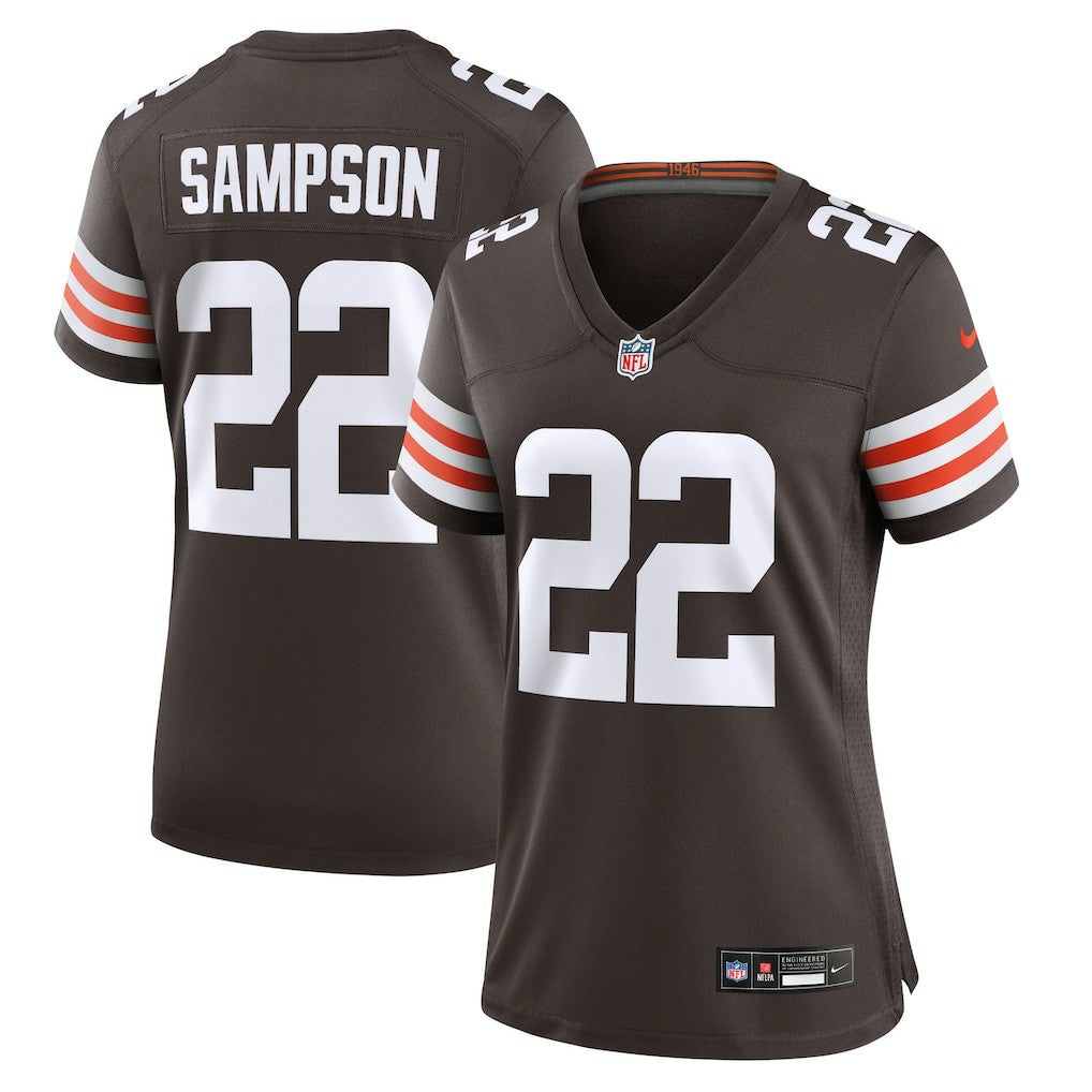 Dylan Sampson Cleveland Browns Women's Team Game Jersey - Brown | Nike online
