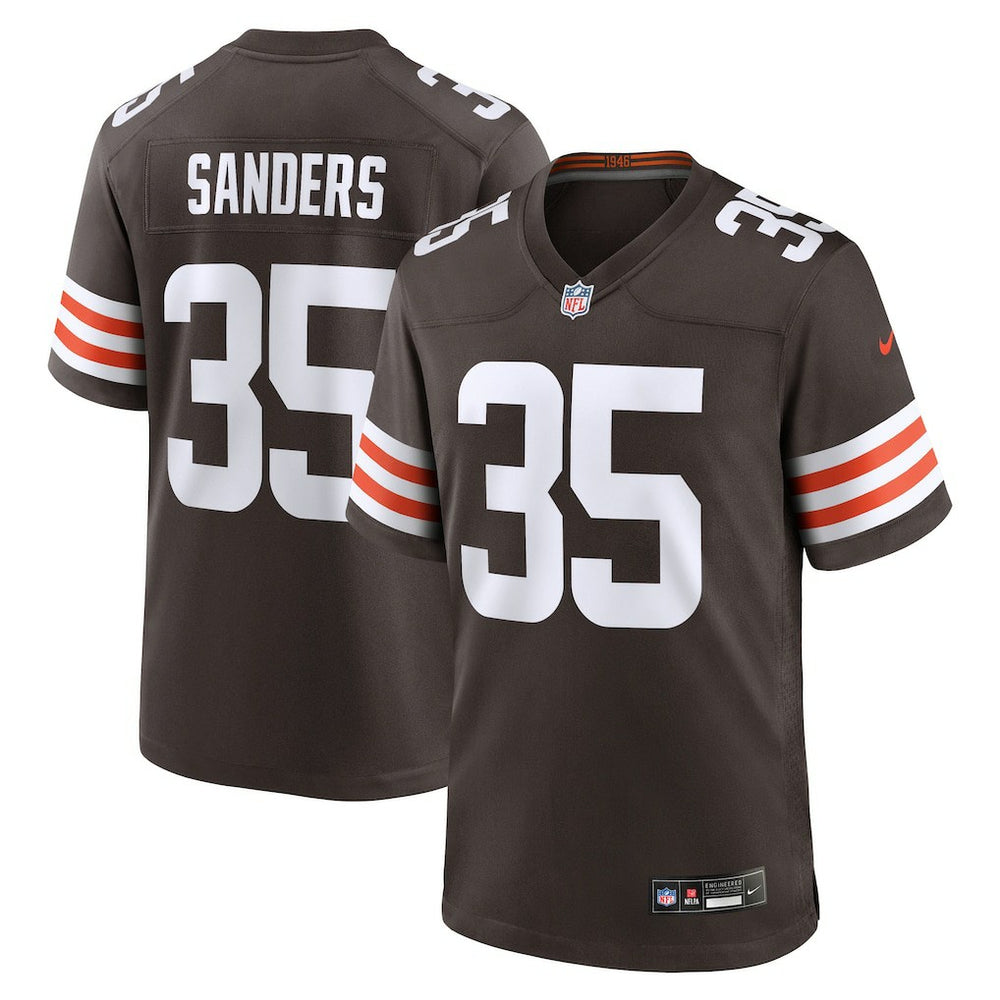 Raheim Sanders Cleveland Browns Team Game Jersey - Brown | Nike outlet