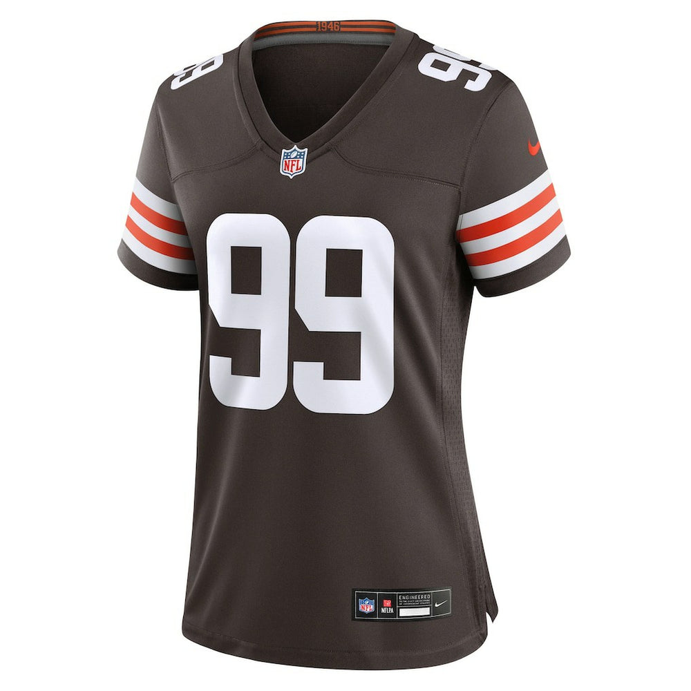Cameron Thomas Cleveland Browns Women's Team Game Jersey - Brown | Nike sale