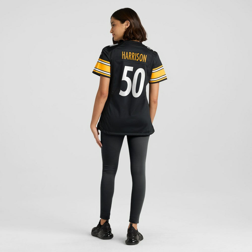 Malik Harrison Pittsburgh Steelers Women's Team Game Jersey - Black | Nike sale