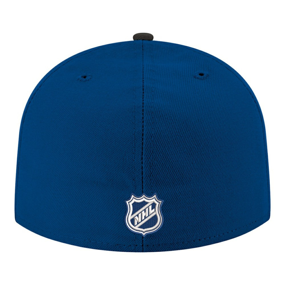 Tampa Bay Lightning New Era Core Logo Two-Tone 59FIFTY Fitted Hat Blue
