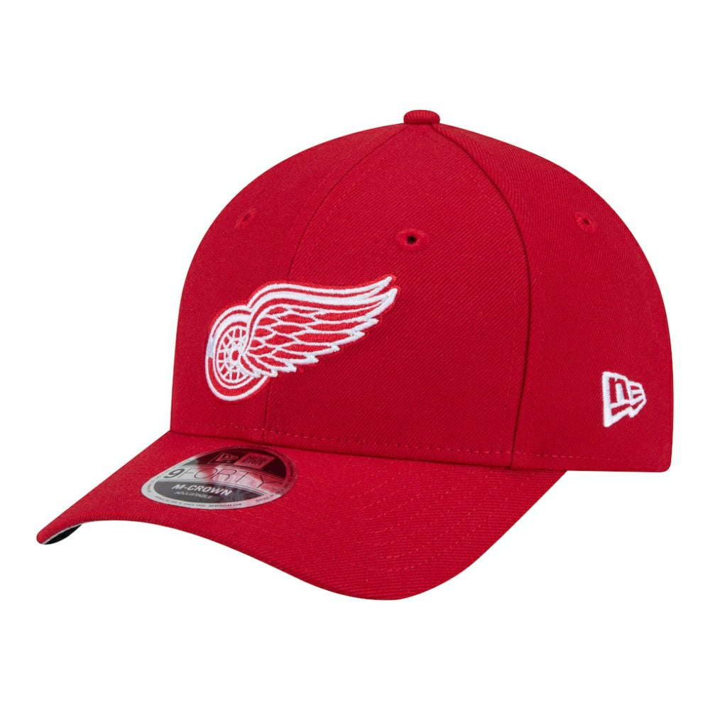 Detroit Red Wings New Era COOLERA 9FORTY M-Crown Adjustable Hat Red