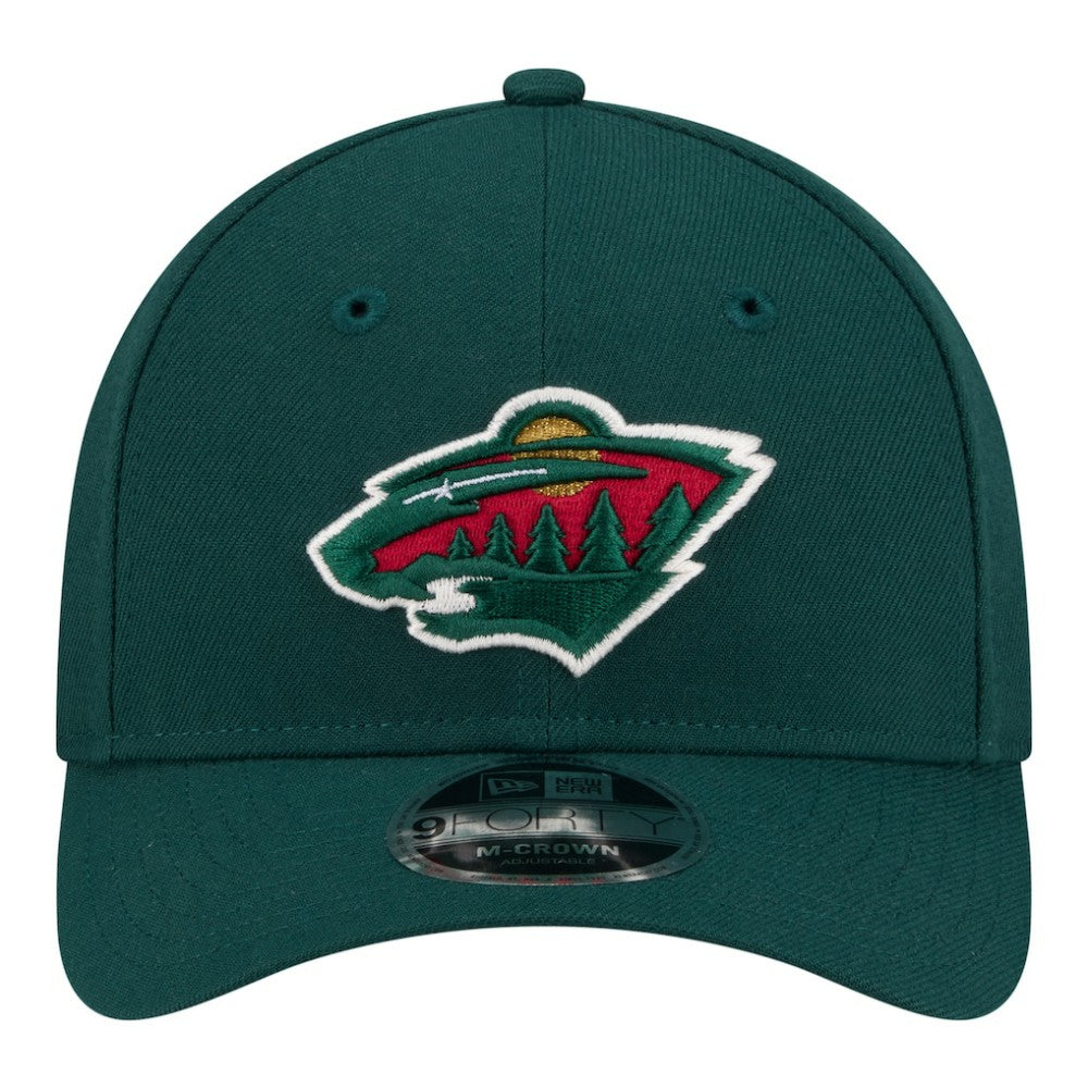 Minnesota Wild New Era 9FORTY M-Crown Adjustable Hat Green