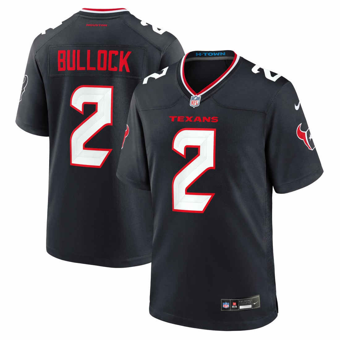 Calen Bullock Houston Texans Team Game Jersey - Navy | Nike outlet