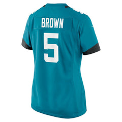 Dyami Brown Jacksonville Jaguars Women's Team Game Jersey - Teal | Nike cheap