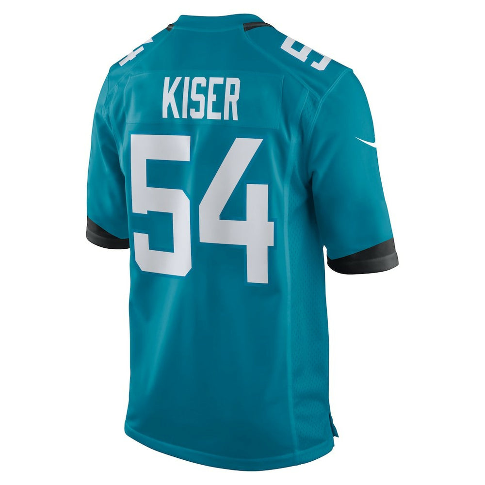 Jack Kiser Jacksonville Jaguars Team Game Jersey - Teal | Nike online