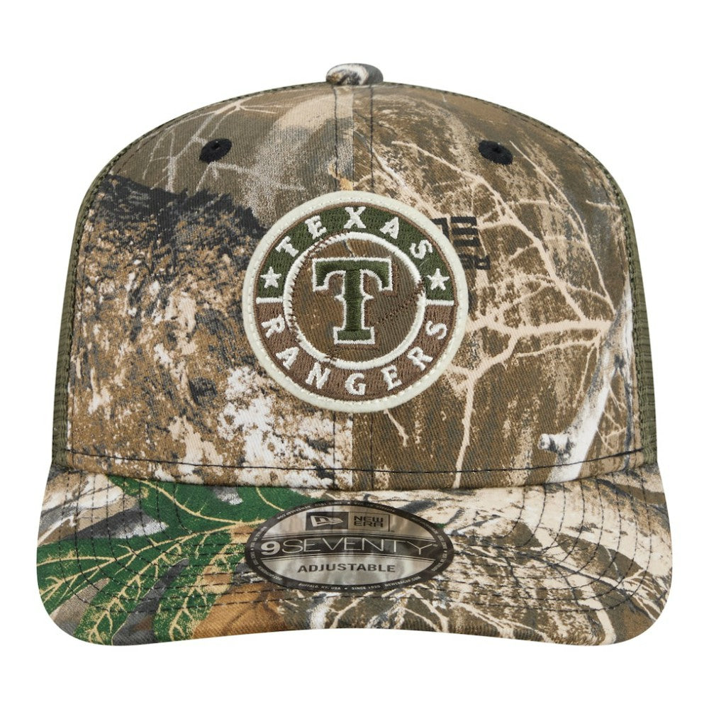 Texas Rangers Realtree 9SEVENTY Adjustable Hat - Camo | New Era