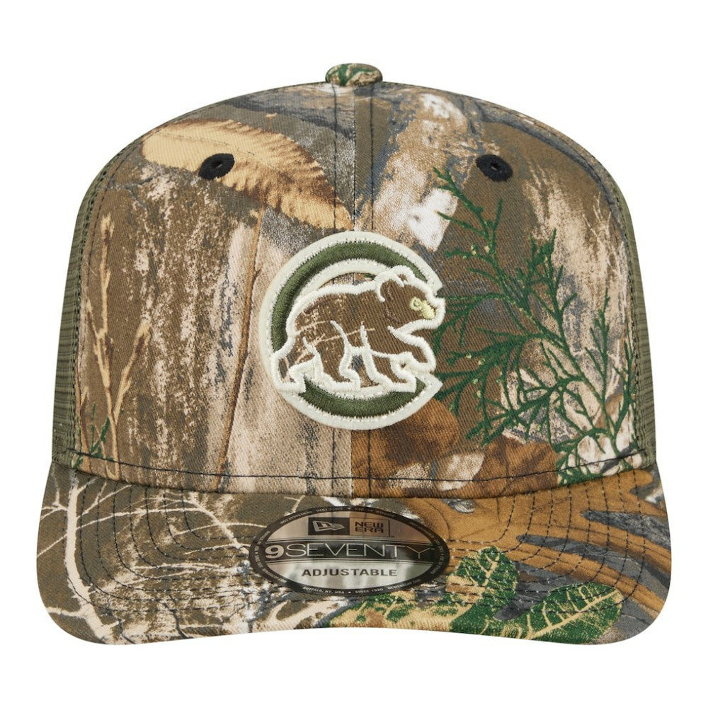 Chicago Cubs Realtree 9SEVENTY Adjustable Hat - Camo | New Era