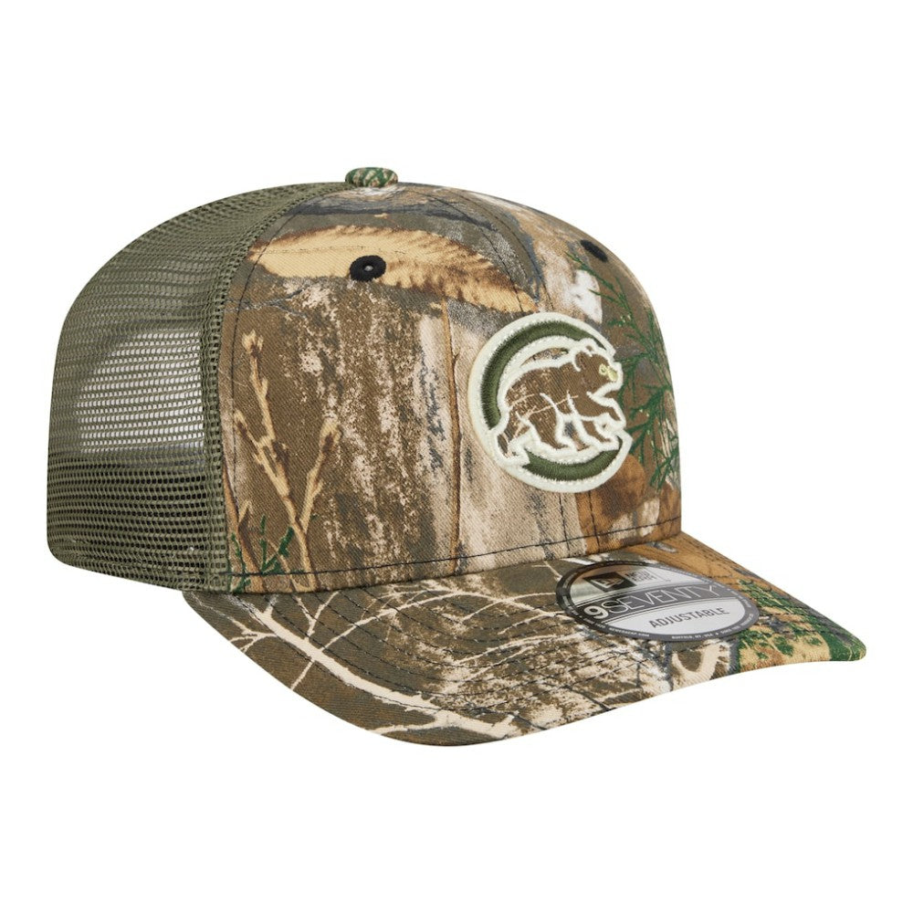 Chicago Cubs Realtree 9SEVENTY Adjustable Hat - Camo | New Era