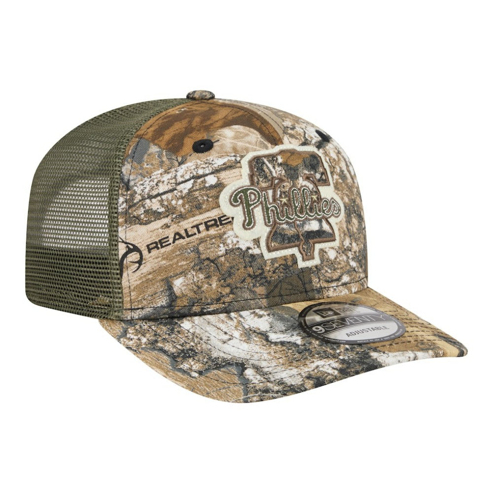 Philadelphia Phillies Realtree 9SEVENTY Adjustable Hat - Camo | New Era
