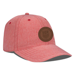 USMNT Levelwear Idol Periscope Adjustable Hat - Heather Red online