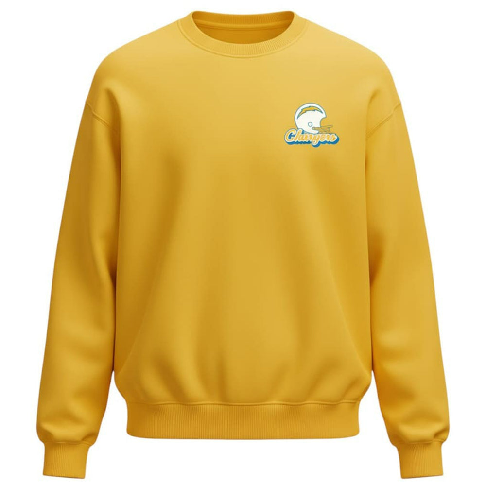 Los Angeles Chargers The Wild Collective Unisex Charger Power Fleece Sweatshirt - Gold online