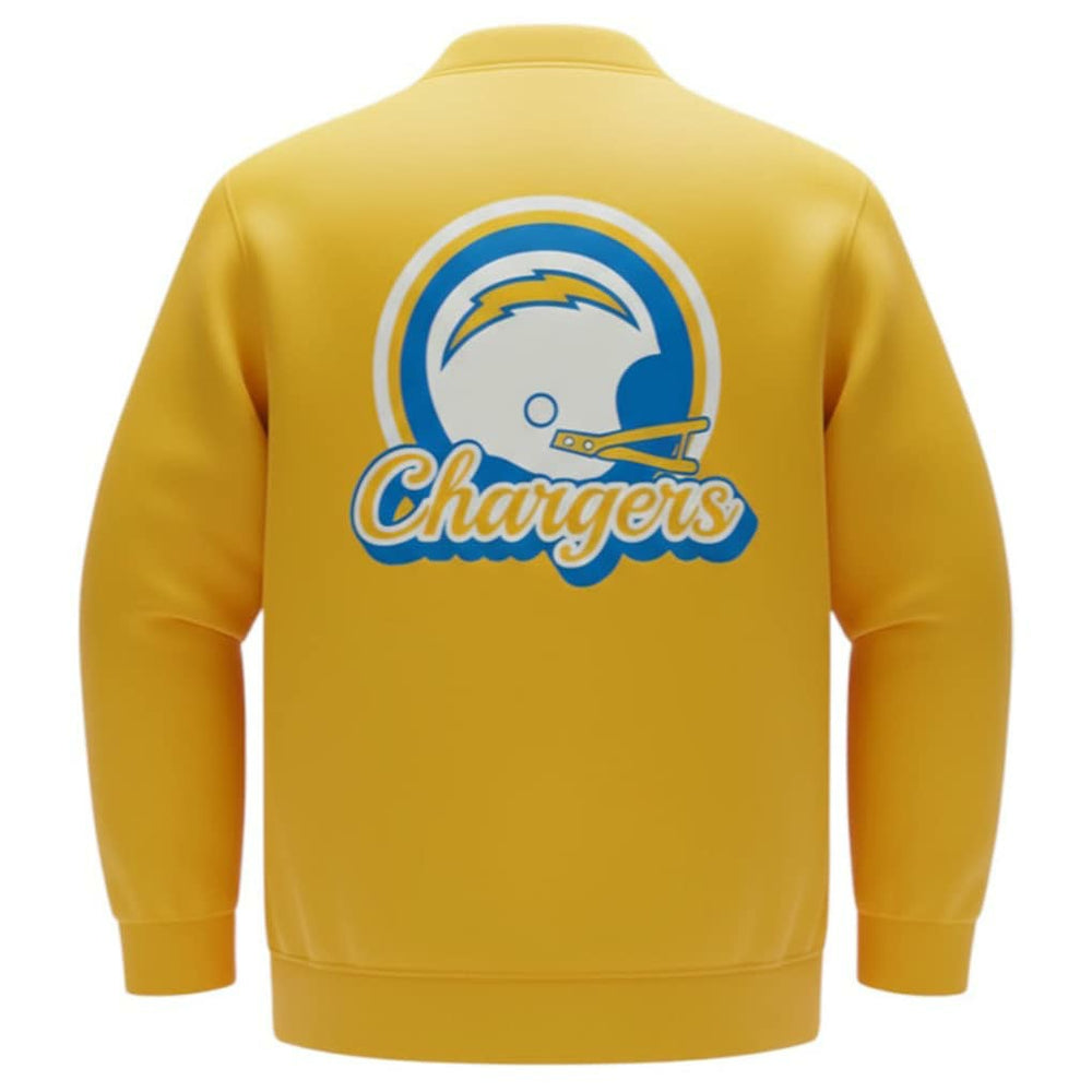 Los Angeles Chargers The Wild Collective Unisex Charger Power Fleece Sweatshirt - Gold online