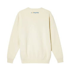 Los Angeles Chargers The Wild Collective Unisex Charger Power Fleece Sweatshirt - Cream sale